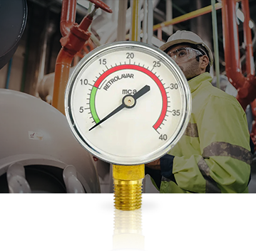 Obecný tlak Pressure Gauges