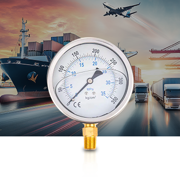 Marine a automobilový průmysl      Pressure Gauges